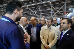 حضور مهدی جمالی‌نژاد، استاندار اصفهان در بیست و دومین دوره مسابقات ملی مهارت - اصفهان