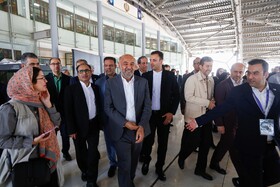 حضور احمد میدری، وزیر تعاون، کار و رفاه اجتماعی در بیست و دومین دوره مسابقات ملی مهارت - اصفهان