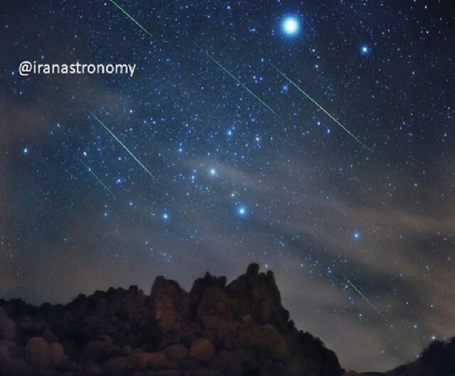 بارش شهابی جبّاری اولین بارش پاییزی؛ بهترین فرصت برای رصد شهابها بدون نیاز به ابزار رصدی