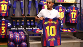 قرارداد عجیب ستاره بارسا/ امضای یادگاری یامال «پولی» شد