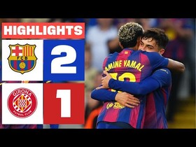 برد دراماتیک بارسلونا برابر خیرونا با گل ثانیه‌های پایانی