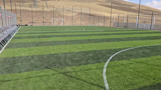 بهره‌برداری از ۴ زمین چمن مصنوعی روستایی در شهرستان سقز