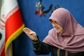 فاطمه مهاجرانی، سخنگوی دولت در جشن ملی همدلی اهدای ۳۵۰۰ سری جهیزیه و رونمایی از مرکز رصد و کنترل عملیات اورژانس اجتماعی