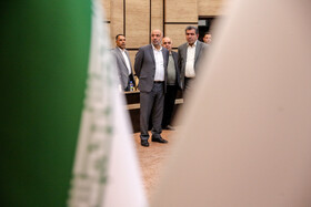 احمد میدری، وزیر کار در جشن ملی همدلی اهدای ۳۵۰۰ سری جهیزیه و رونمایی از مرکز رصد و کنترل عملیات اورژانس اجتماعی