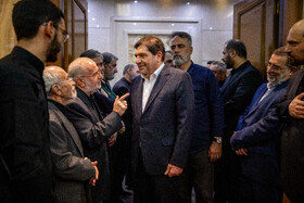 محمد مخبر، مشاور رهبری در مراسم بزرگداشت سردار علیرضا افشار