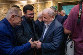  سردار اسماعیل احمدی مقدم، رئیس دانشگاه عالی دفاع ملی در مراسم بزرگداشت سردار علیرضا افشار