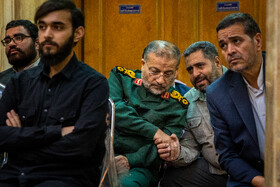 سردار غلامرضا سلیمانی در مراسم بزرگداشت سردار علیرضا افشار