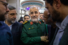 سردار محمد پاکپور، فرمانده کل سپاه در مراسم بزرگداشت سردار علیرضا افشار