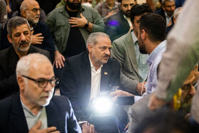 علیرضا کاظمی، وزیر آموزش و پرورش در مراسم بزرگداشت سردار علیرضا افشار