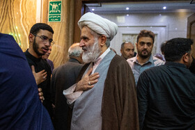 حسین طائب در مراسم بزرگداشت سردار علیرضا افشار