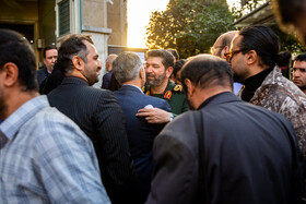سردار حسن حسنزاده، فرمانده سپاه محمد رسولالله تهران در مراسم بزرگداشت سردار علیرضا افشار