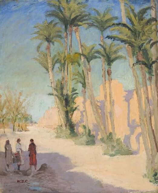 حراج نقاشیای که «چرچیل» کشید