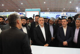 حضور مهدی دوستی، معاون اقتصادی وزیر کشور در نمایشگاه فرصت های سرمایه گذاری ایران و افغانستان در بیرجند