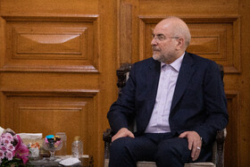 محمدباقر قالیباف، رئیس مجلس در دیدار با مشاور امنیت ملی عراق
