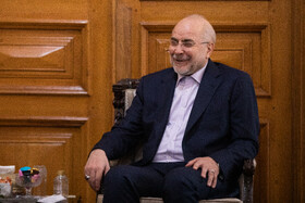 محمدباقر قالیباف، رئیس مجلس در دیدار با مشاور امنیت ملی عراق