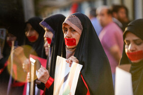 تجمع اعتراضی مقابل سفارت فرانسه در تهران