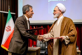 امضای تفاهم نامه بین حوزه های علمیه کشور و جهاد دانشگاهی در نود و سومین گردهمایی معاونین فرهنگی جهاد دانشگاهی کشور - قم