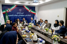 آیین افتتاح شبکه ملی دوراپزشکی درمان ناباروری در حاشیه نود و سومین گردهمایی معاونین فرهنگی جهاد دانشگاهی کشور - قم
