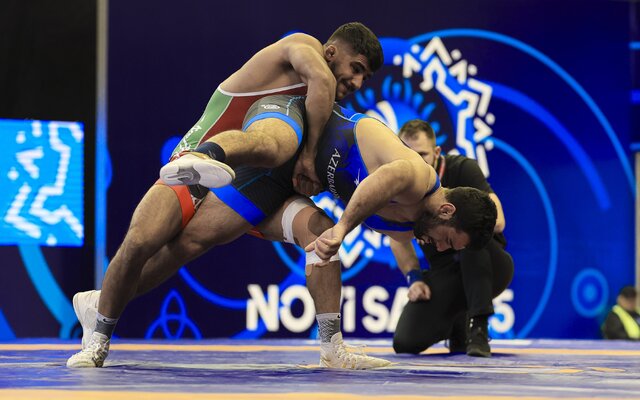 غلامرضا فرخی پدیده کشتی فرنگی جهان شد/ اتحادیه جهانی: بولدزر ایرانی همه را تار و مار کرد غلامرضا فرخی پدیده کشتی فرنگی جهان شد/ اتحادیه جهانی: بولدزر ایرانی همه را تار و مار کرد