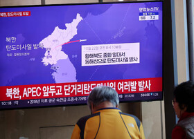 کره‌شمالی موشک بالستیک شلیک کرد