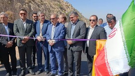 افتتاح ۳ کیلومتر از بزرگراه یاسوج - شیراز