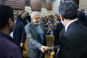 سید رضا صالحی امیری، وزیر میراث فرهنگی، گردشگری و صنایع دستی در افتتاح دومین نشست منطقه‌ای دیپلماسی استانی - مشهد