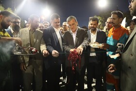 خیابان غذا در اراک افتتاح شد