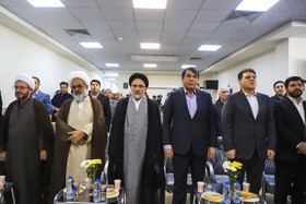 افتتاح مجتمع پزشکی بوعلی سیرجان با حضور علی زینی‌وند، معاون سیاسی وزیر کشور، سید مهدی خاموشی، رییس اوقاف کشور و محمد علی طالبی، استاندار کرمان