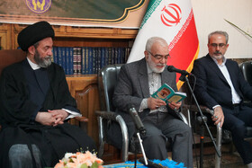 سخنرانی مرتضی بختیاری رئیس کمیته امداد خمینی(ره) کشور در جلسه شورای زکات استان اردبیل