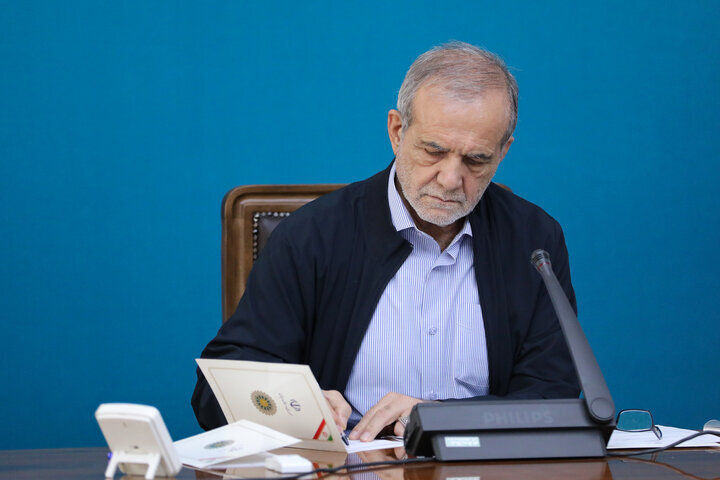 Pezeshkian ratifies law on joining the CFT convention