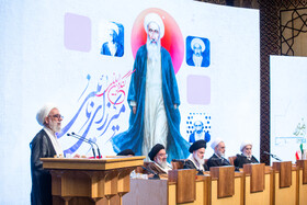 سخنرانی حجت الاسلام فرخ فال دبیر کنگره در کنگره بین المللی میرزای نائینی - قم