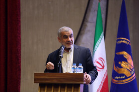 سخنرانی علی نیکزاد نایب‌رئیس مجلس شورای اسلامی در آئین بهره‌برداری ۴۶۰ مسکن مددجویی در اردبیل