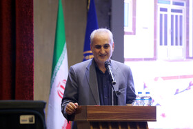 سخنرانی ابراهیم امامی معاون سیاسی، امنیتی و اجتماعی استاندار اردبیل در آئین بهره‌برداری ۴۶۰ مسکن مددجویی در اردبیل