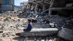 شهادت یک فلسطینی در حمله پهپادی اسرائیل به مرکز غزه