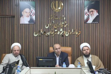 بررسی تفاهمنامه اراضی موقوفه مدرسه عالی شهید مطهری در شهرک مدرس ورامین