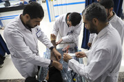 اعزام گروه دوم کاروان درمانی بسیج جامعه پزشکی خراسان رضوی به کربلا