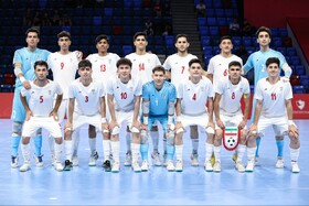 صعود پسران فوتسال ایران به نیمهنهایی با ۱۴ گله کردن
