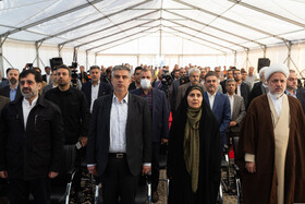 آیین آغاز عملیات اجرایی تعریض و بهسازی آزادراه ساوه - سلفچگان