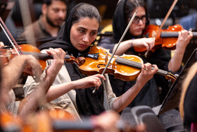 تمرین ارکستر ملی ایران