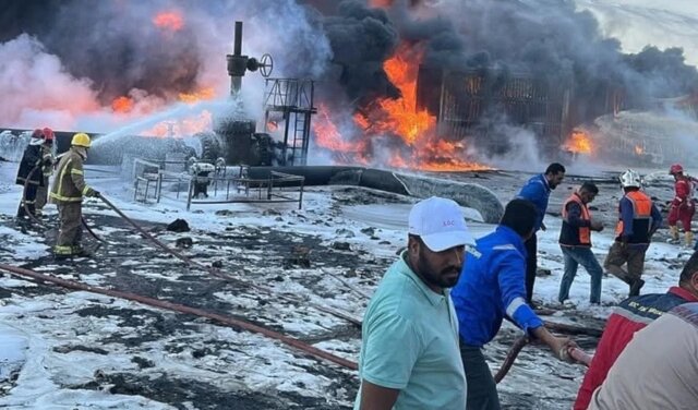 ۴ کشته و ۲۰ زخمی بر اثر انفجار مخازن سوخت در بصره ۴ کشته و ۲۰ زخمی بر اثر انفجار مخازن سوخت در بصره