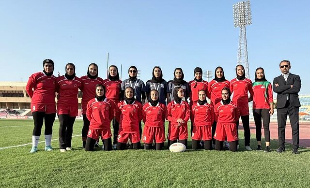 نخستین مدال نقره تاریخ راگبی ایران در آسیا برای تیم زنان