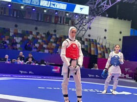 صعود مهران برخورداری و سعیده نصیری به دور یکهشتم نهایی تکواندوی قهرمانی جهان