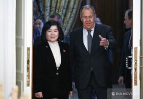 دیدار وزیران خارجه روسیه و کره‌شمالی در مسکو