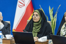 فرزانه صادق، وزیر راه و شهرسازی در نشست بانوان نخبه استان مازندران