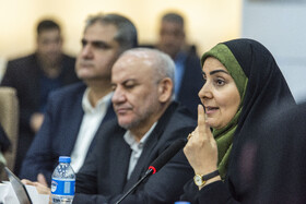 فرزانه صادق، وزیر راه و شهرسازی در نشست بانوان نخبه استان مازندران