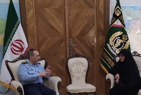 دیدار وزیر دفاع و رئیس سازمان ملی پرورش استعدادهای درخشان