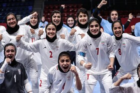 صعود فوتسال دختران ایران به فینال بازیهای آسیایی جوانان بحرین