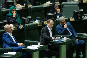 غلامرضا نوری قزلجه، وزیر جهاد کشاورزی در صحن علنی مجلس ـ ۶ آبان