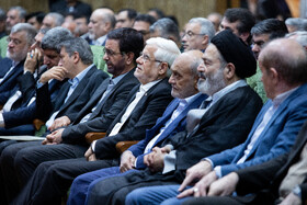 محمدرضا عارف، معاون اول رئیس‌جمهور در مراسم تکریم و معارفه رئیس ستاد مبارزه با قاچاق کالا و ارز