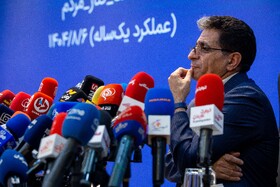 نشست خبری محمدرضا سعیدی، مدیرعامل شرکت شستا